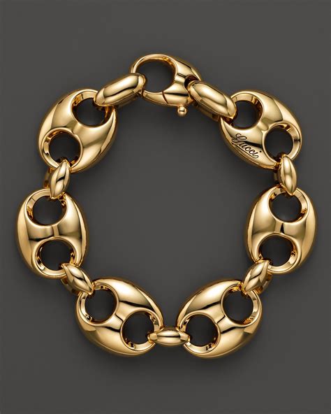 Gucci gold jewellery bracelet